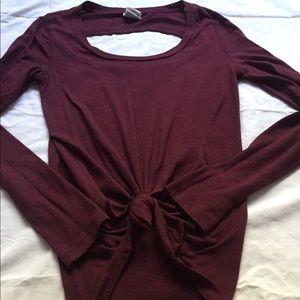 “pink” maroon long sleeve